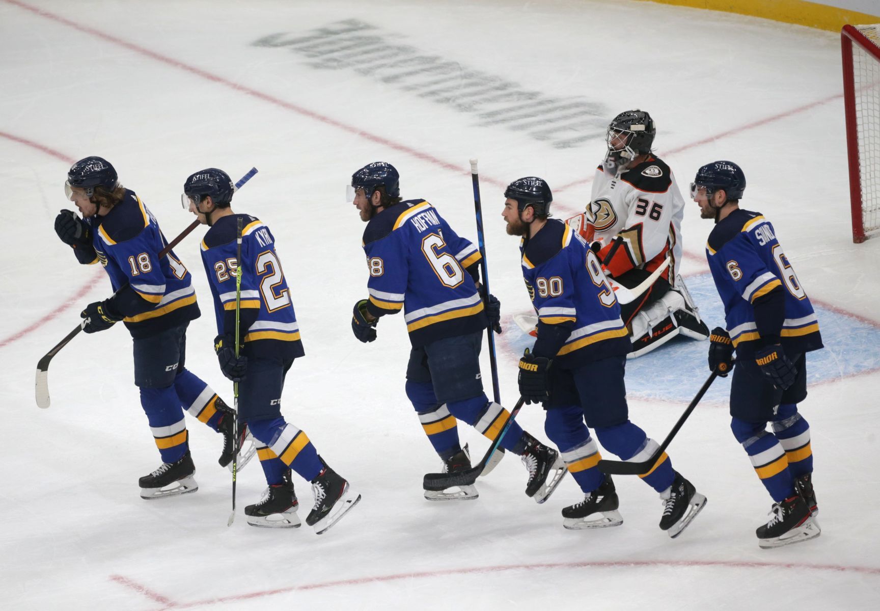 St. Louis Blues lose 4-1 to Anaheim Ducks